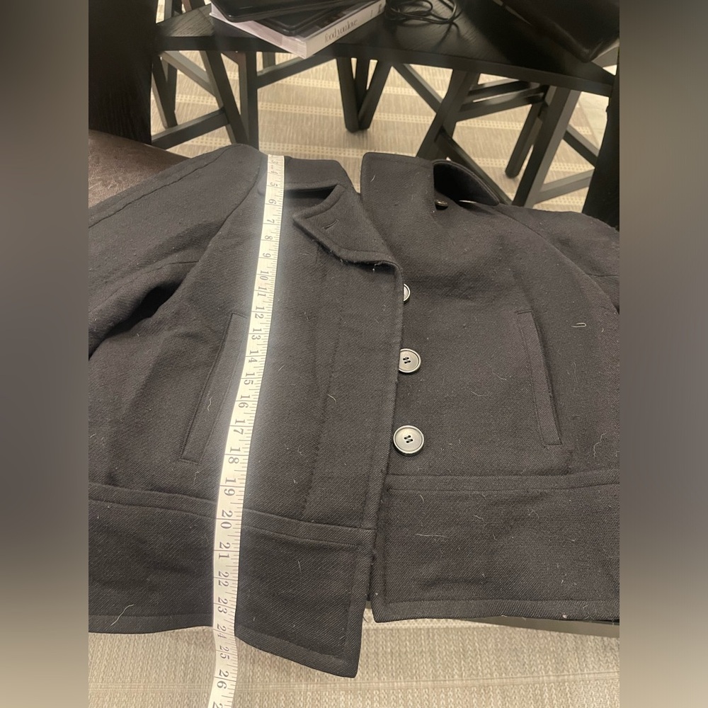 Dries van noten 100% wool pea coat M - Picture 8 of 8